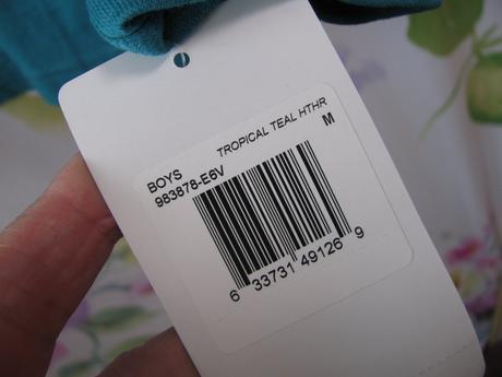 Chlapecké bavlněné tyrkysové tričko, 152