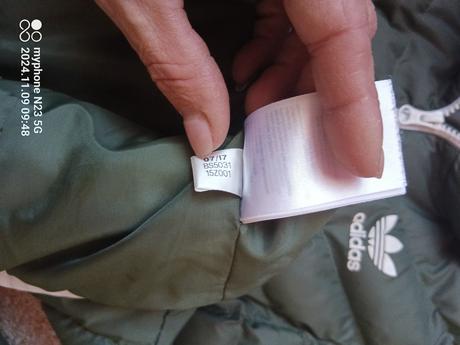 Bunda khaki zn."adidas" vel."38" i větší vel, adidas,38