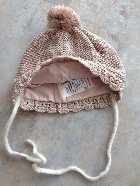 Teplá béžová čepička next unisex 6-12 měs,11kg, next,74