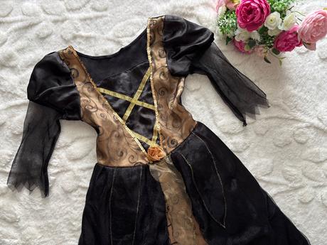 An26/ kostým čarodějka - v.cca 8/10 let, 