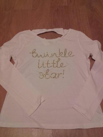 Tričko twinkle little star 122/128, h&m,122