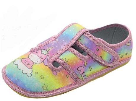 Dívčí barefoot papučky raweks, 22