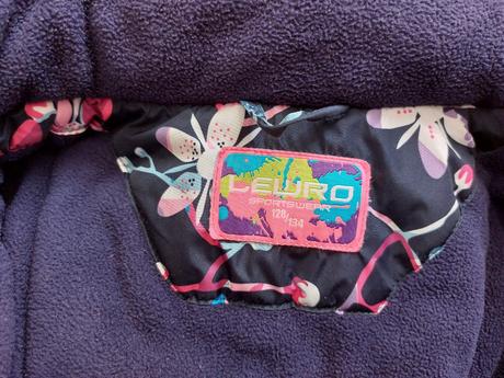 Zimní bunda lewro 128-134, lewro,128