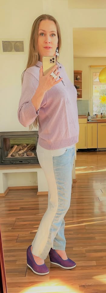 Fialový/lila svetřík, vel neuvedena neuvedena cca, xl