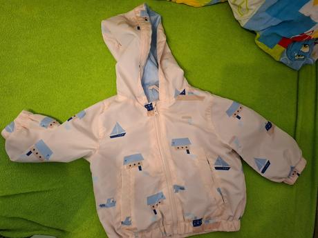 Šusťáková kojenecká bunda, 62