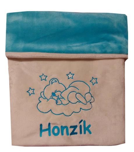 Deka s výšivkou jména na přání-více barev a obrázk,