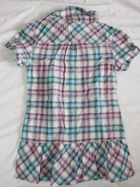 Op695. košilové šaty 6-7 let, dopodopo,122