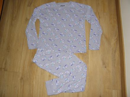 Dívčí fialové pyžamo stitch zn. c&a vel.152, c&a,152