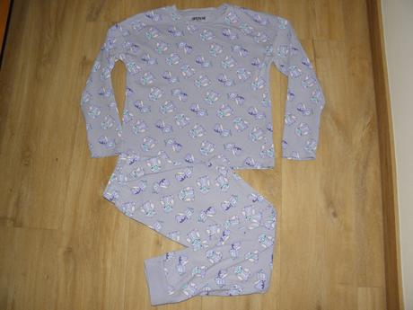 Dívčí fialové pyžamo stitch zn. c&a vel.152, c&a,152