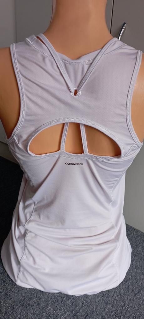 Bílo černé tílko zn."adidas" vel."40", adidas,40