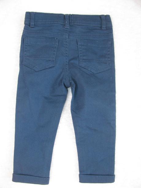 Elastické džíny, skiny v.12-18 měs., denim co,86
