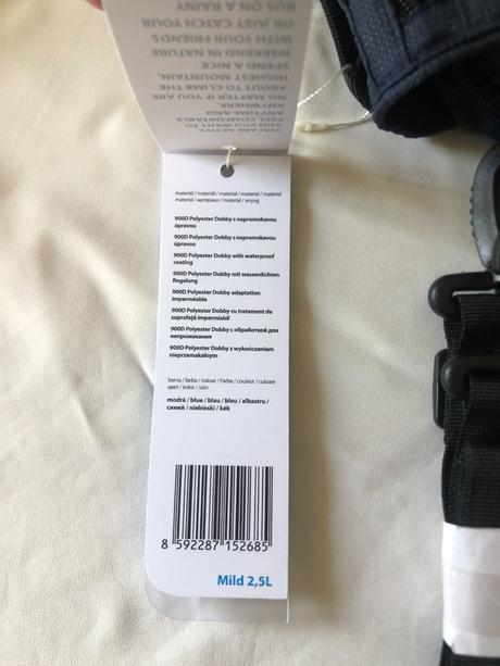 Tmavě modrá husky crossbody,