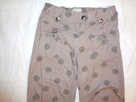 Bomba puntikaté kalhoty, vertbaudet,134