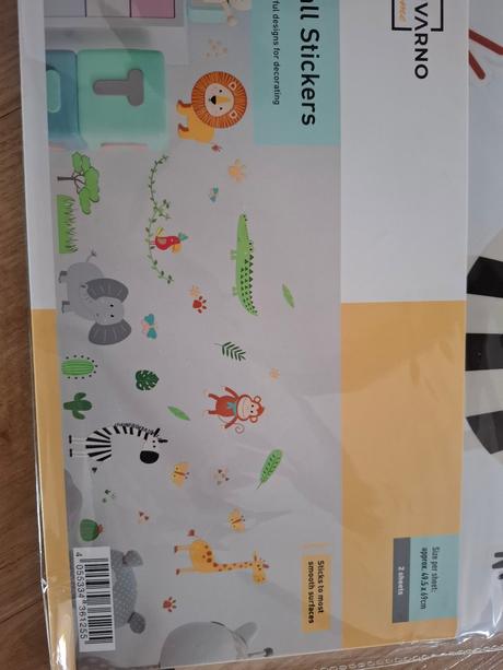 Samolepky na zeď zoo,