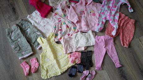 Balík oblečení holka vel.68, 68–80