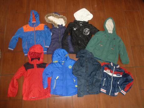 Výprodej - balíky klučičích bund kus 25,-kč, 