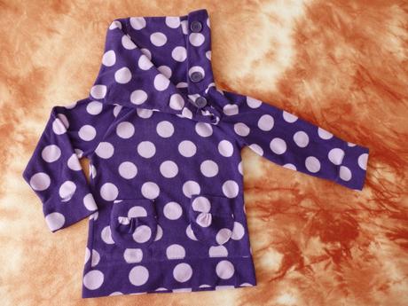 Flísová mikinka s velkým límcem, dopodopo,110