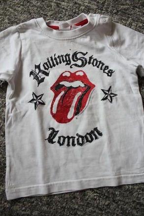 Tričko rolling stones, h&m,80
