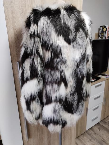 Kožíšková bunda kabátek s 36 zn.f&f, f&f,s