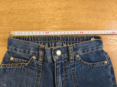 Džínové kraťasy  128, h&m,128