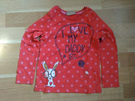Puntikované tričko se zajíčkem, next,92