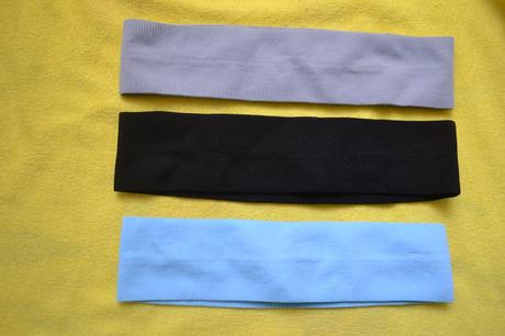 3x sportovní nová čelenka, 