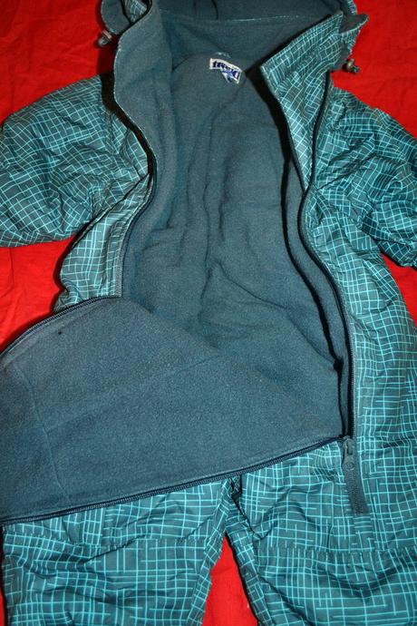 Kvalitní zimní kombinéza na 68/74,s fleece, 74
