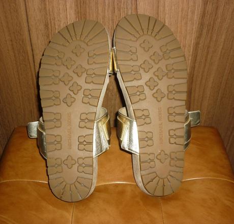 Zlaté dámské pantofle michael kors, michael kors,40
