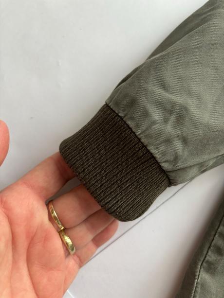 Bunda olivová jaro/podzim - v.9/12 měs, river island,80