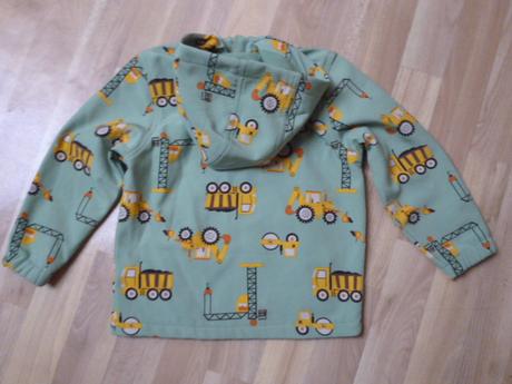 Softshel bunda auta vel. 5-6, kids,110