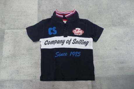 Tričko s límečkem marandy, 116