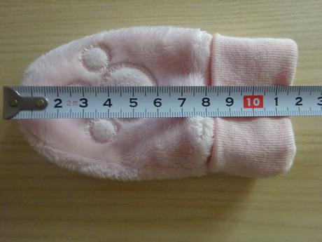 Zimní rukavice kojenecké, vel. 0-6m, c&a,68