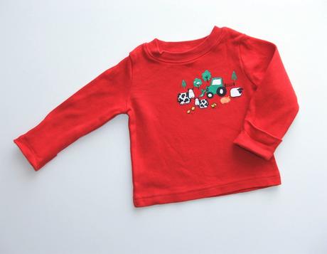 H1066 tričko s přetahovacími rukávky vel. 62, george,62