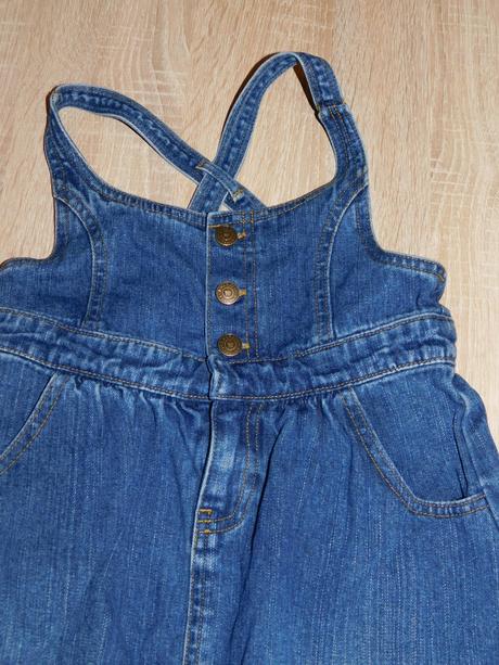 Džínové šatičky-šatovka, 110