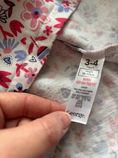 Ob/ tunika s květy - v.3/4 roky, george,104