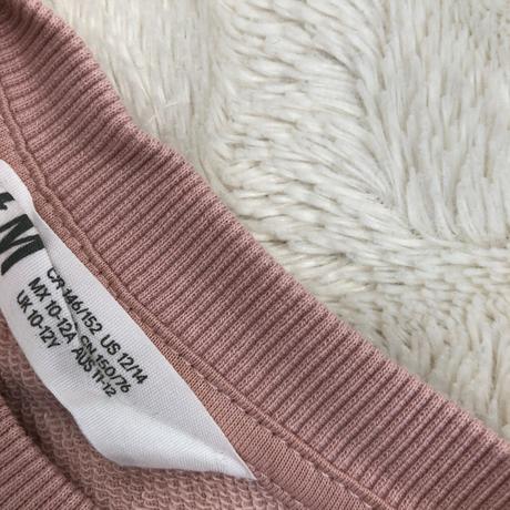 Ruzova mikina paris h&m 146/152, h&m,146