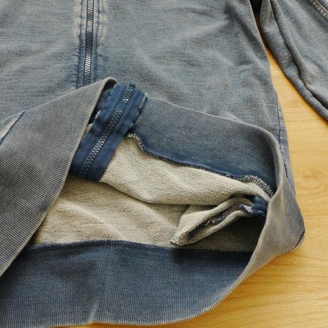 Dzinovy vzhled modra mikina s kapucou 158/164, kids,158