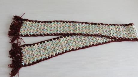 Háčkovaná čepice a šála, 92