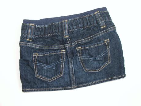 P338 riflová sukně vel. 6-12m, 80