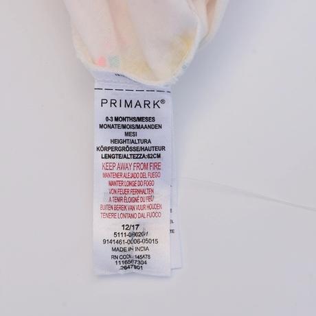 Letní overal vel. 0 - 3 m, primark,62