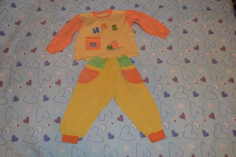 Komplet do školky, na hraní, tepláková souprava, 98