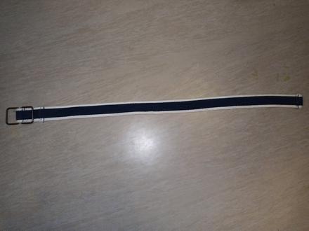 Modrobílý pásek (délka 80 cm), 