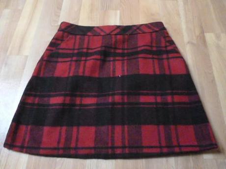 Káro sukně s kapsama pro maminy vel.m, primark,m