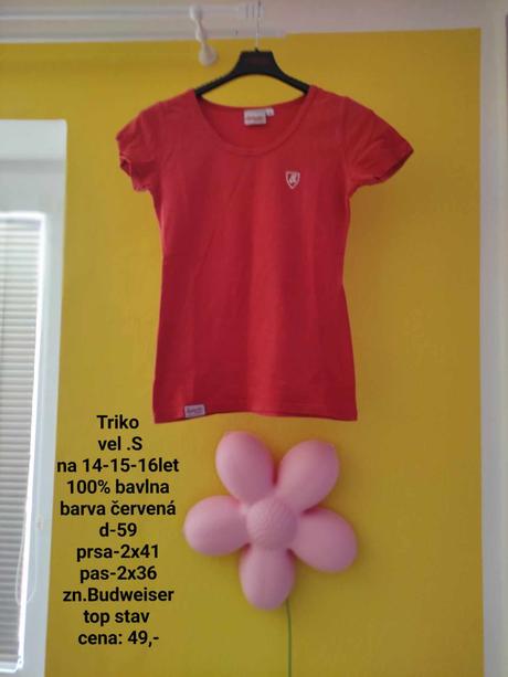 Triko vel.s, s