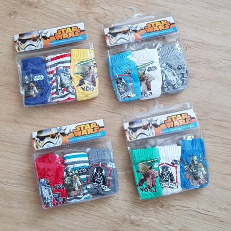 3pack slipy star wars, 92 / 98 / 104