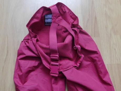 Nepromokavé podšité kalhoty tcm vel.74/80, tcm,74