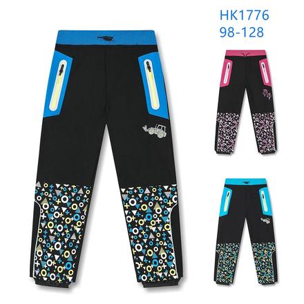 Softshellové zateplené kalhoty kugo, kugo,98