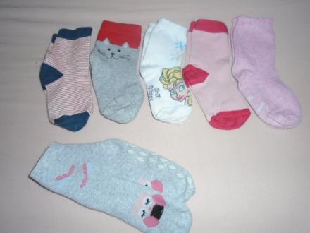 Ponožky vel 23-26 6ks, 24