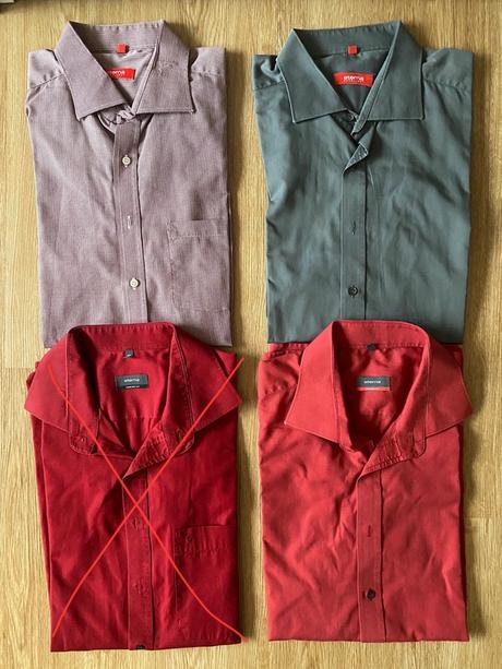 Pánské košile - 5 ks - eterna, vel. 44, 44