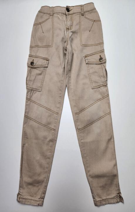 Kapsové skinny kalhoty vel. 140-146, evie,146